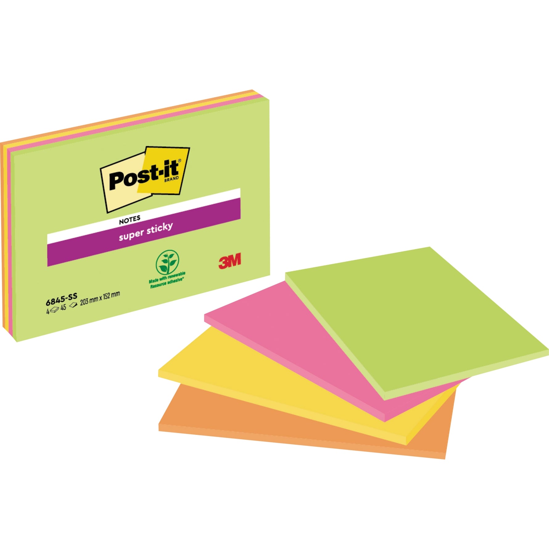 Post-it® Haftnotiz Super Sticky Meeting Notes - Wiepa Bürofachpartner