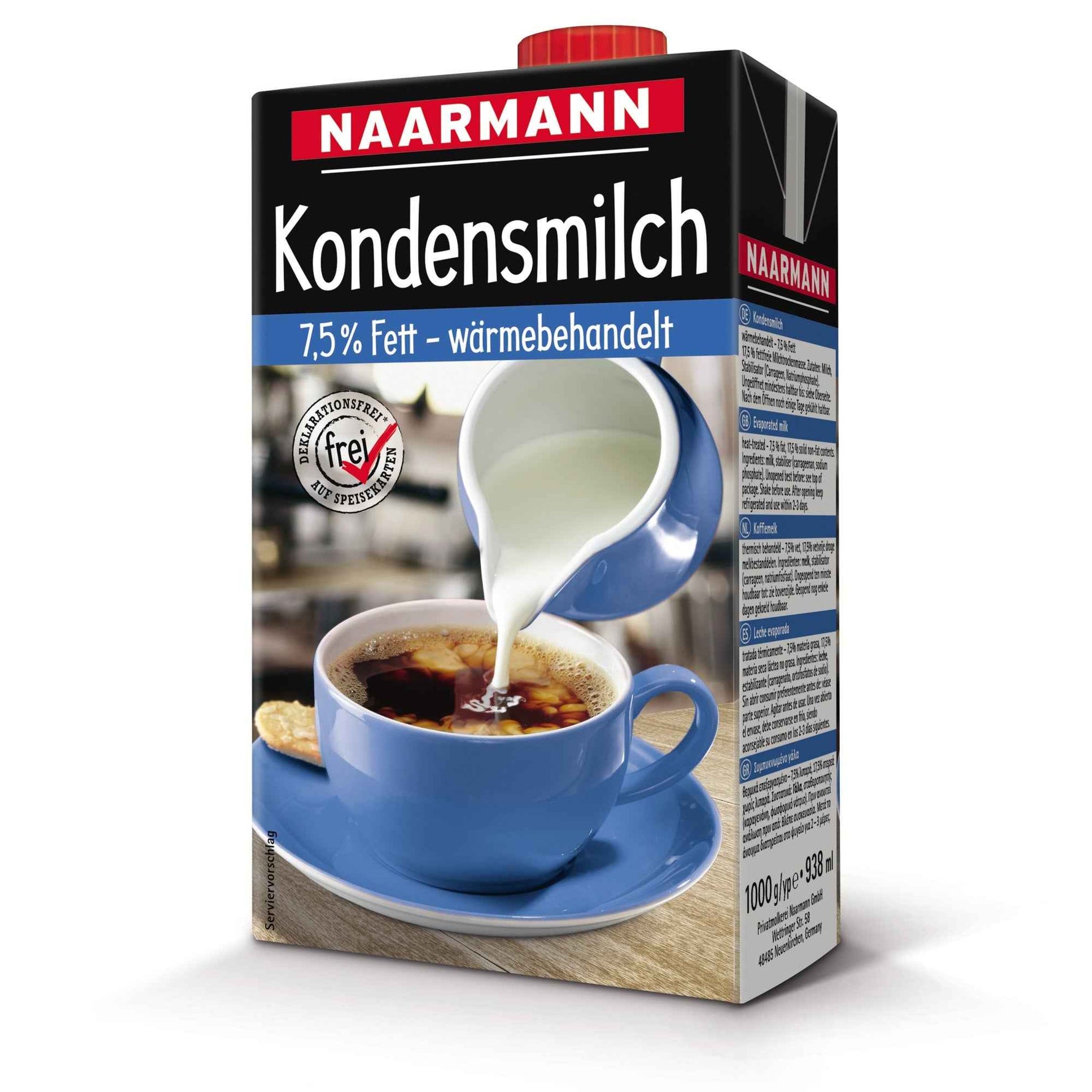 NAARMANN Kondensmilch