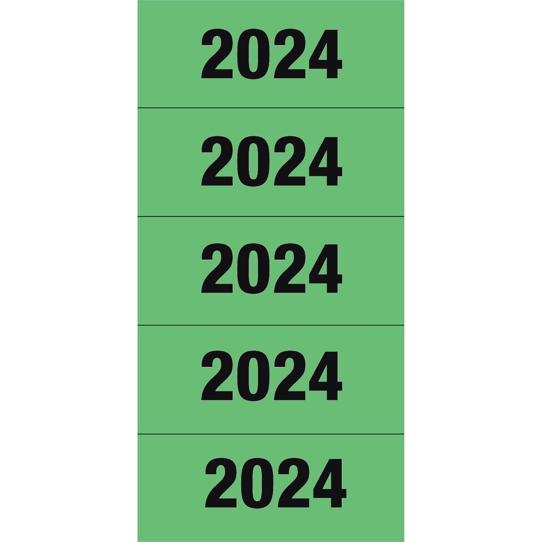 HERMA Jahresschild 2024 - Wiepa Bürofachpartner