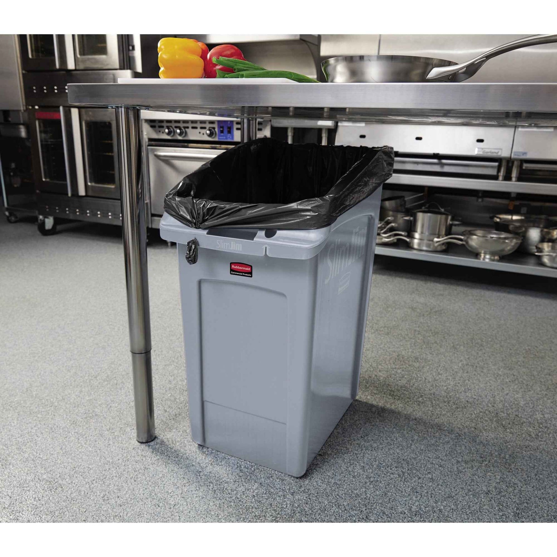 Rubbermaid Abfalleimer SLIM JIM® 49 l