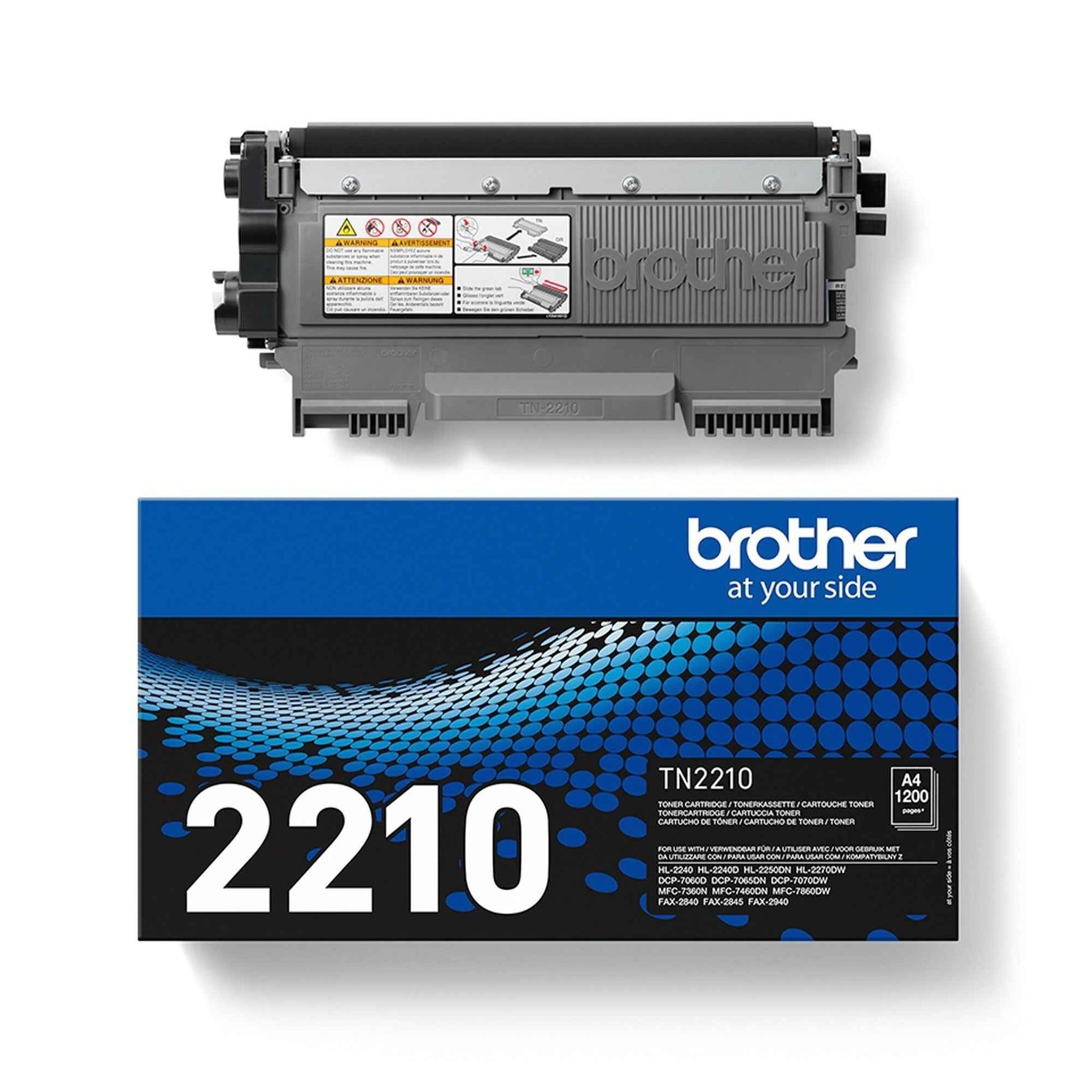Brother Toner schwarz TN-2210