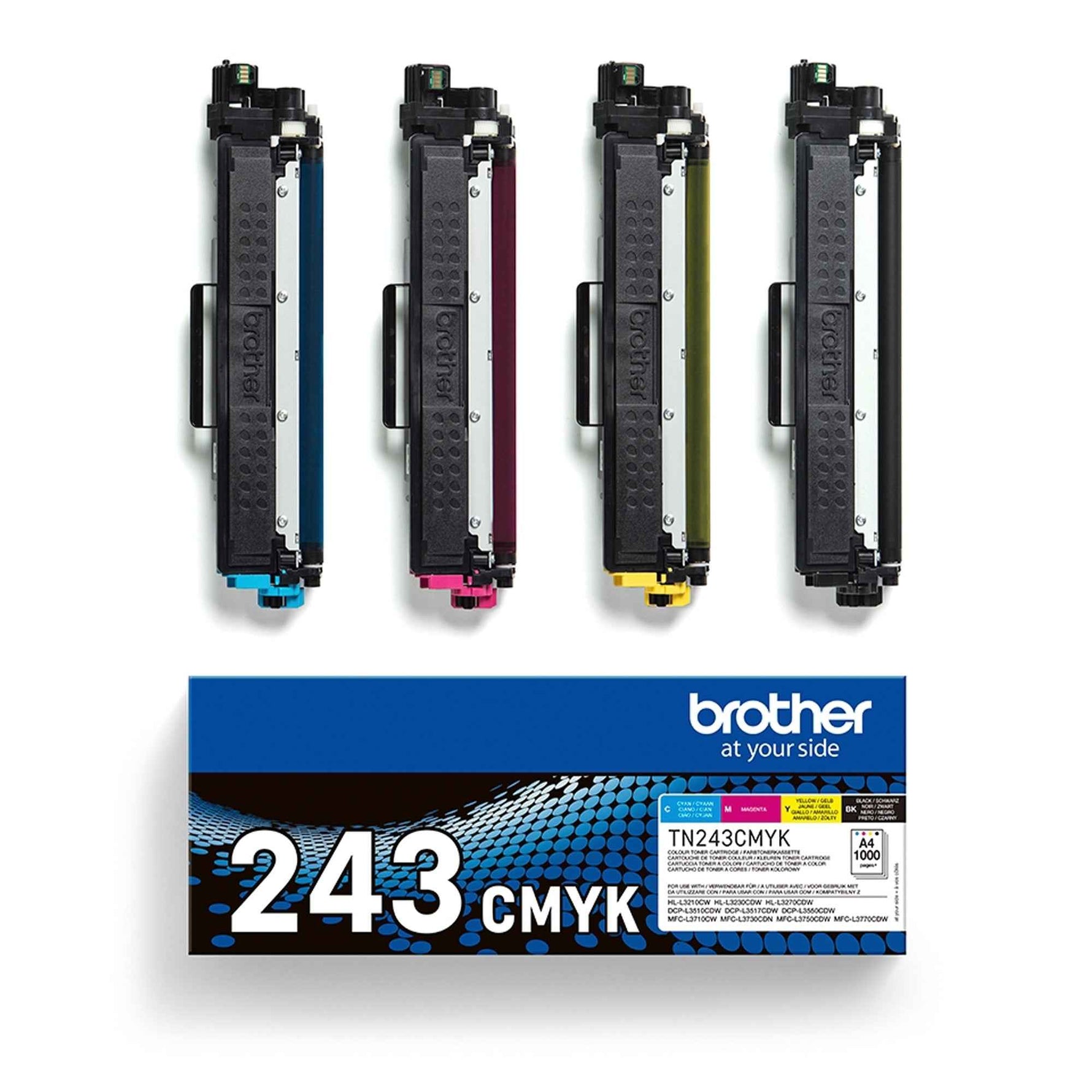 Brother Toner TN-243 schwarz, cyan, magenta, gelb