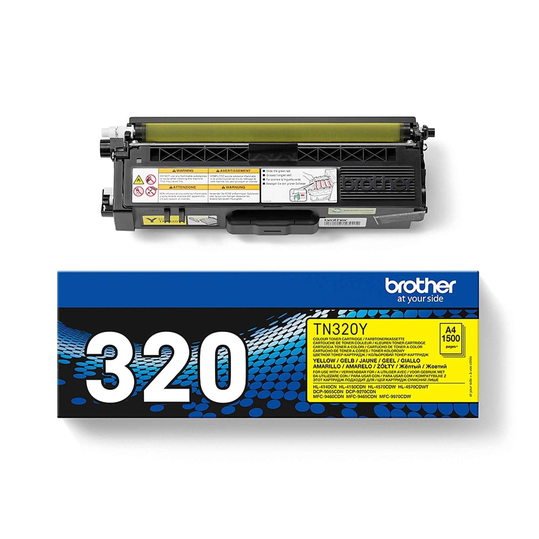 Brother Toner TN-320Y gelb