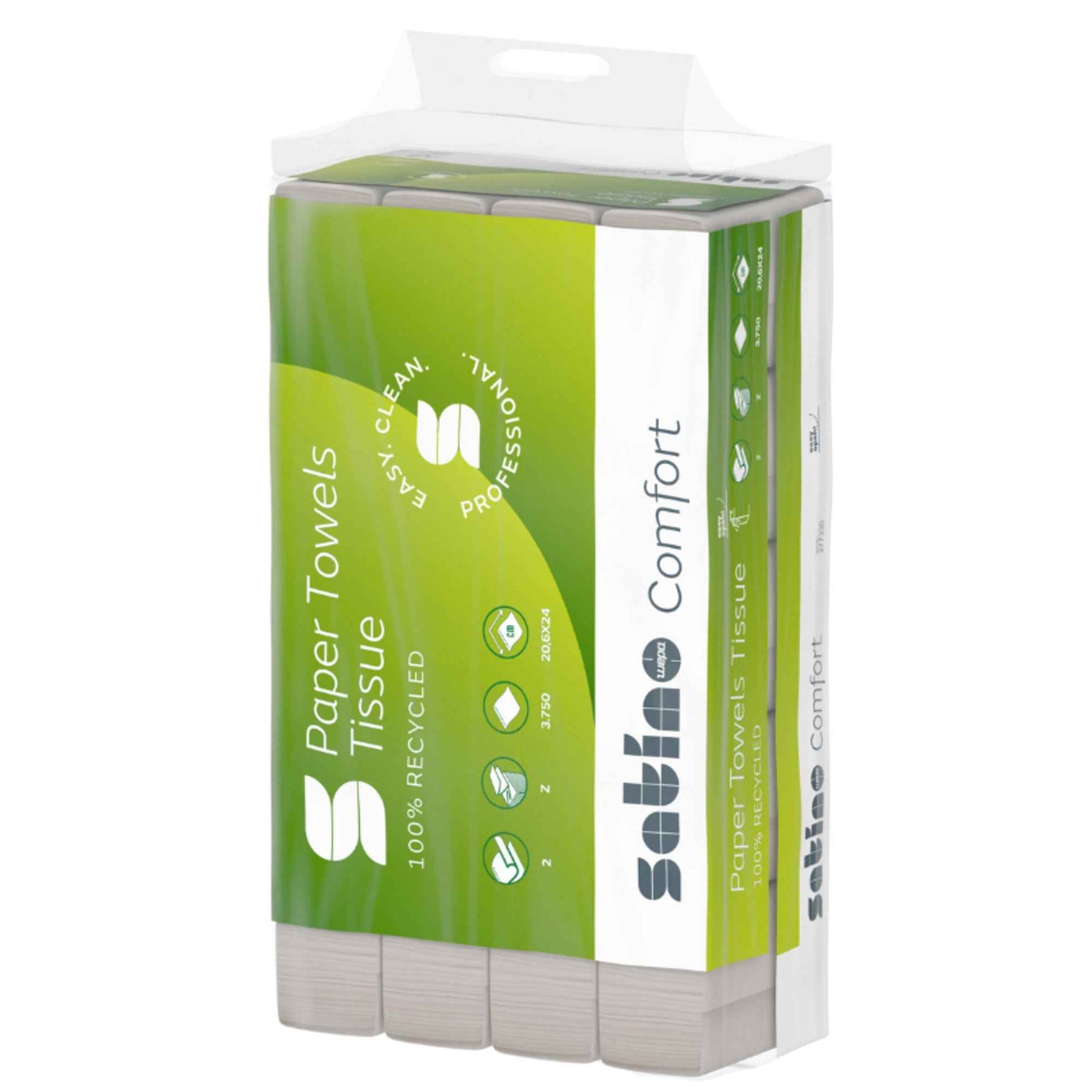 Satino by WEPA Papierhandtücher Comfort 25 x 150 Bl./Pack.
