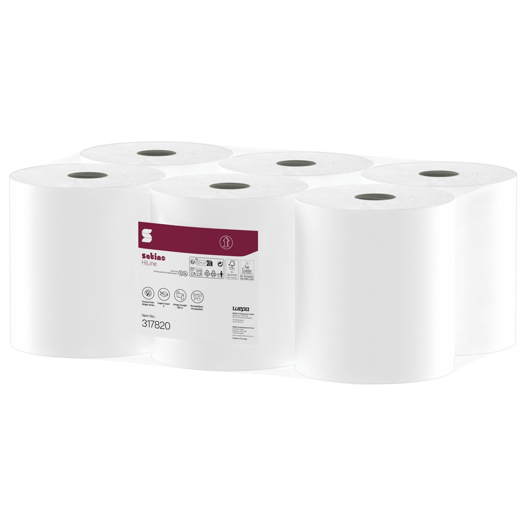 Satino by WEPA Handtuchrolle Prestige - Wiepa Bürofachpartner