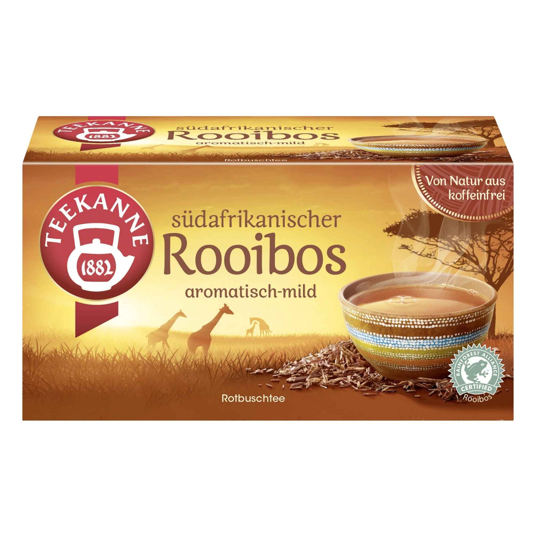 Teekanne Tee Südafrikanisch