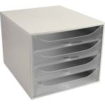 Exacompta Schubladenbox ECOBOX Office 4 Schubladen