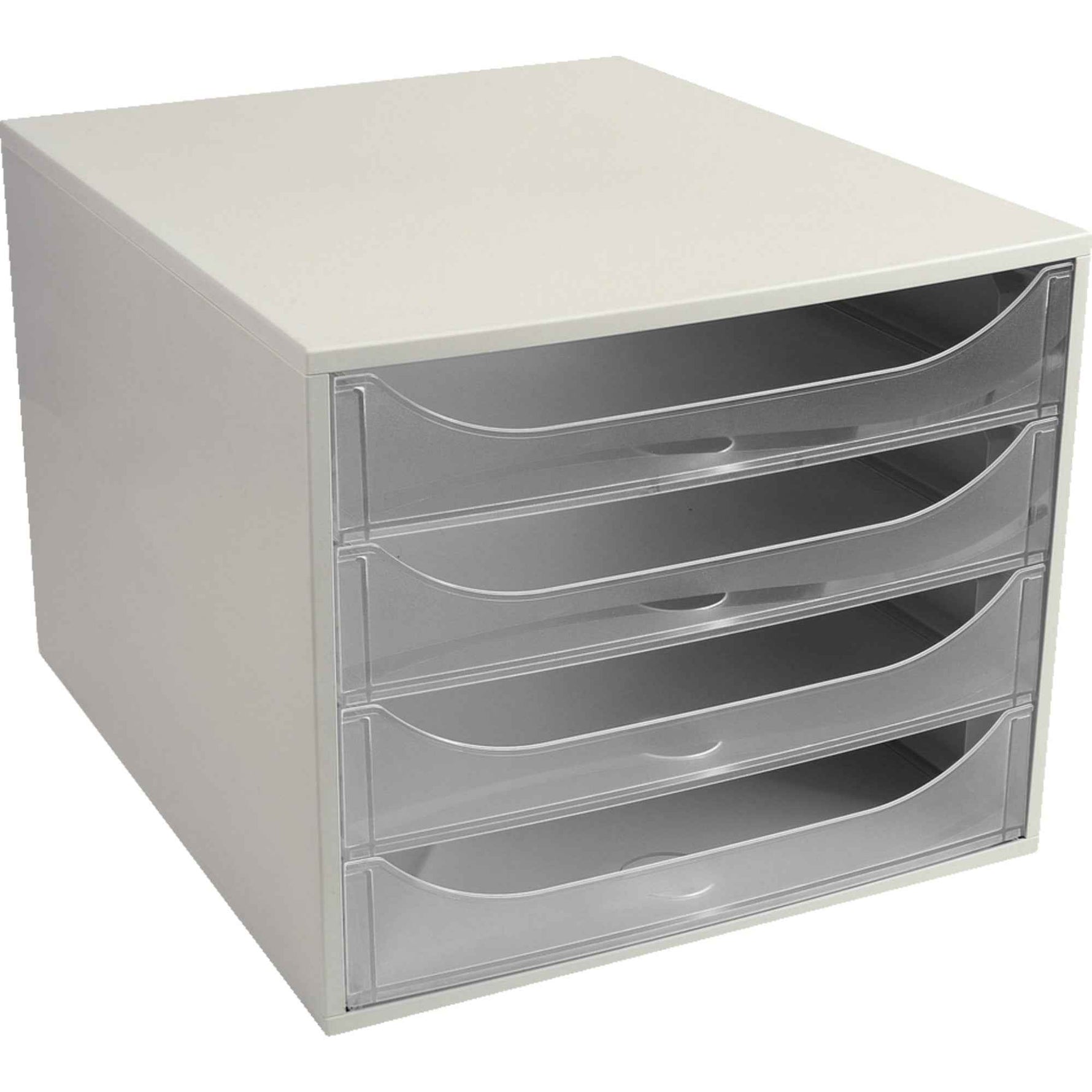 Exacompta Schubladenbox ECOBOX Office 4 Schubladen