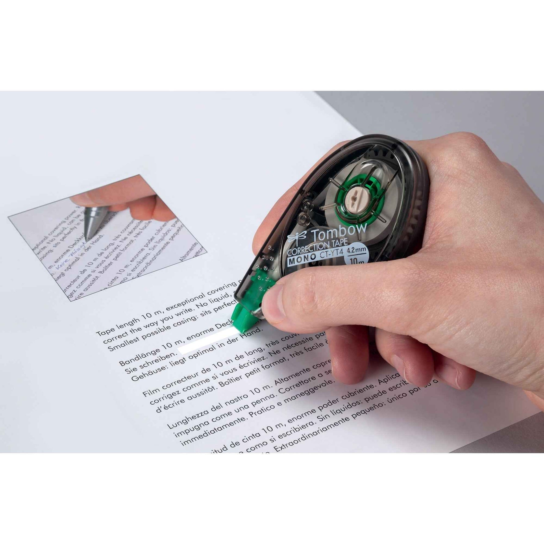 Tombow Korrekturroller MONO YT4 4,2 mm x 10 m (B x L)