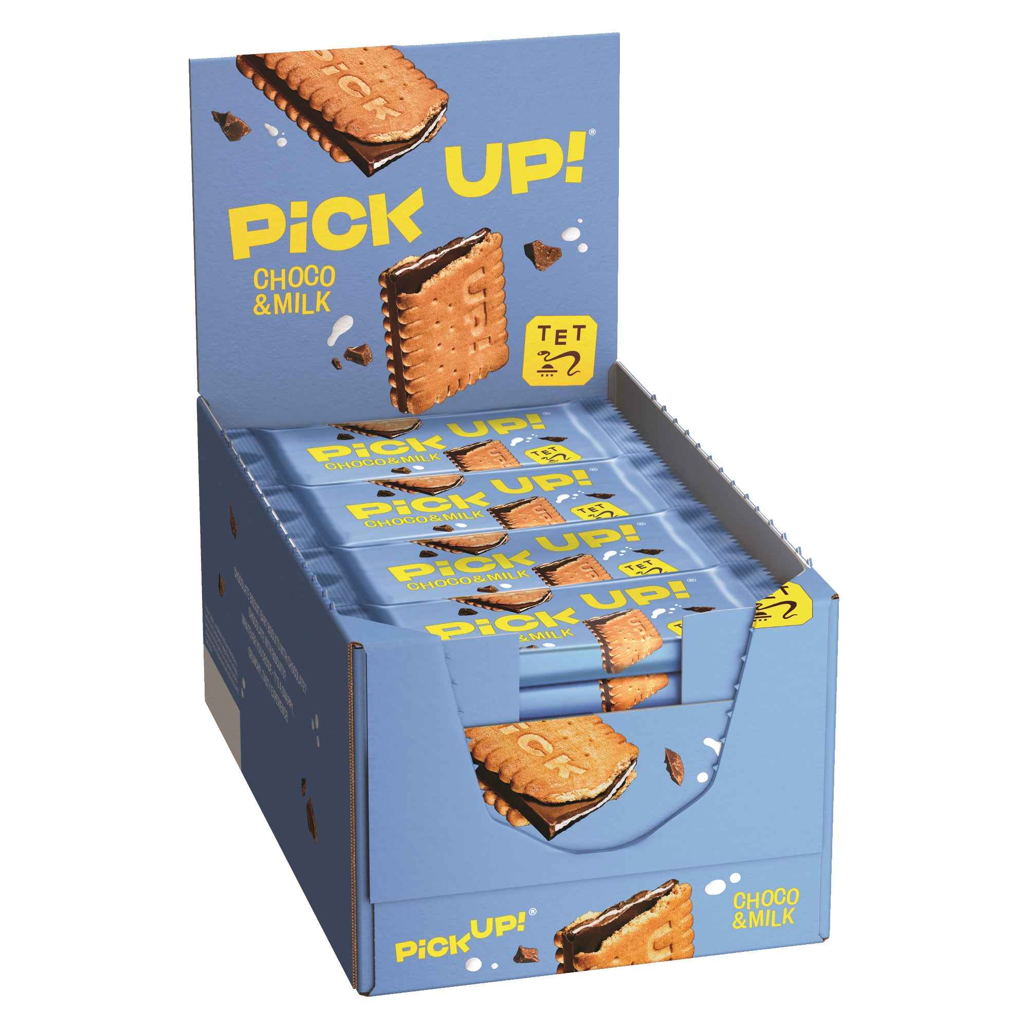 PiCK UP! Schokoriegel CHOCO & MILCH