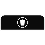 Rubbermaid Hinweisschild 48,9 x 20,36 cm (B x H) Restmüll - Wiepa Bürofachpartner