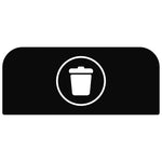 Rubbermaid Hinweisschild 36,7 x 20,36 cm (B x H) Restmüll - Wiepa Bürofachpartner