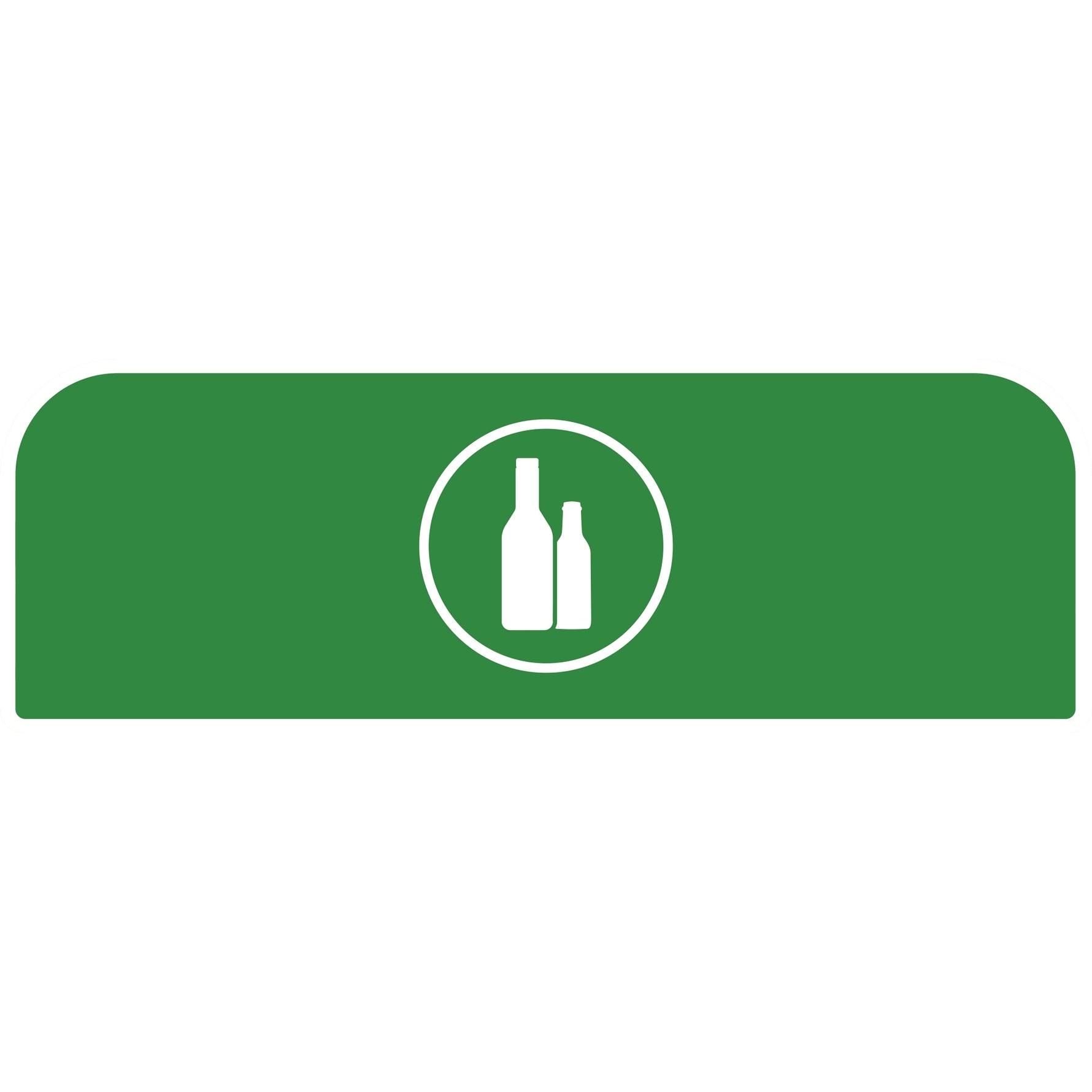 Rubbermaid Hinweisschild 48,9 x 20,36 cm (B x H) Glas - Wiepa Bürofachpartner