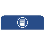 Rubbermaid Hinweisschild 48,9 x 20,36 cm (B x H) Papier - Wiepa Bürofachpartner