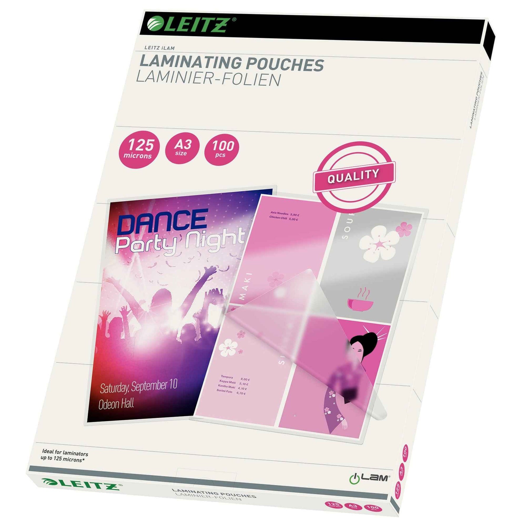 Leitz Laminierfolie DIN A3