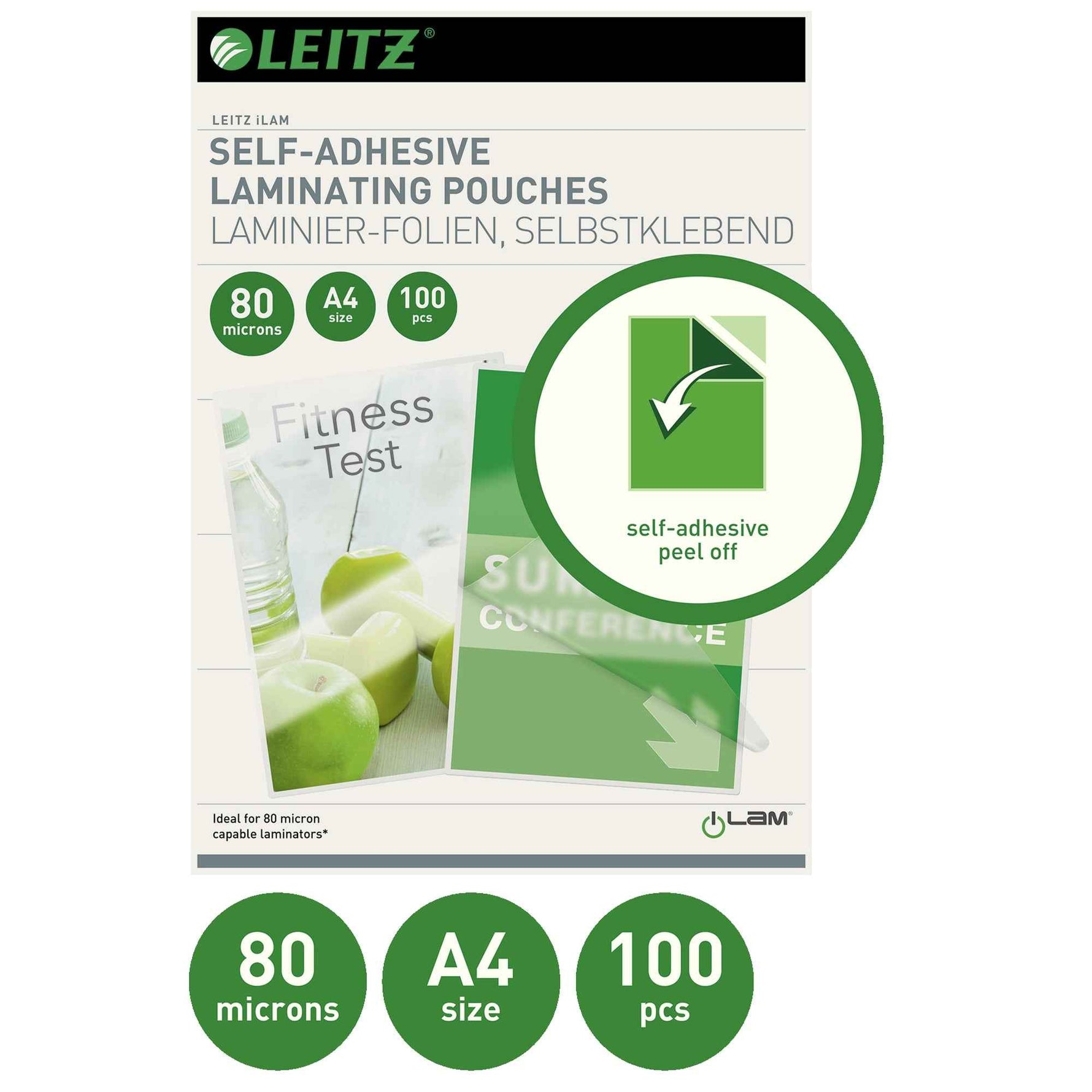 Leitz Laminierfolie iLAM DIN A4
