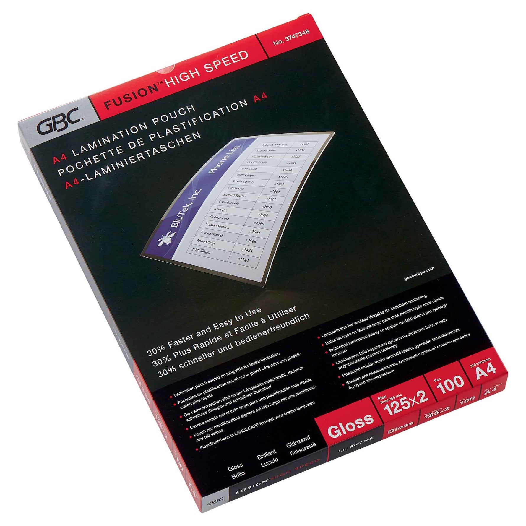 GBC® Laminierfolie HighSpeed™Pouch DIN A4
