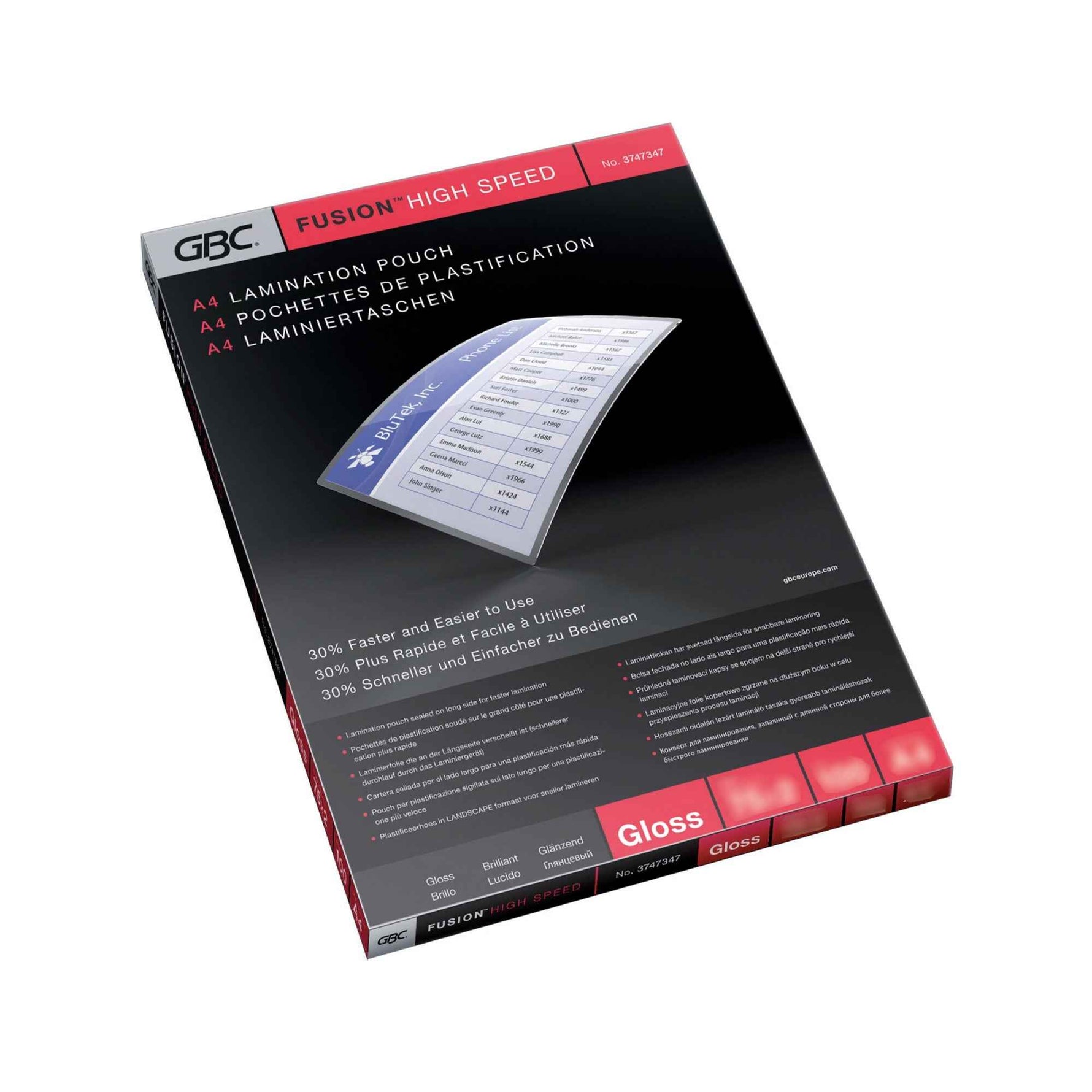 GBC® Laminierfolie HighSpeed™Pouch DIN A4