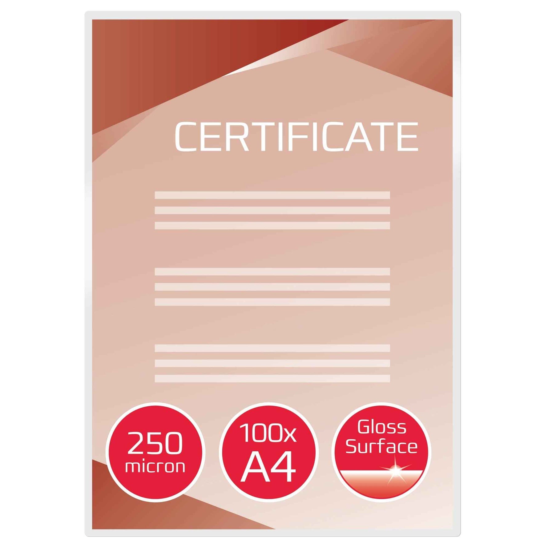 GBC® Laminierfolie Document™Pouch DIN A4