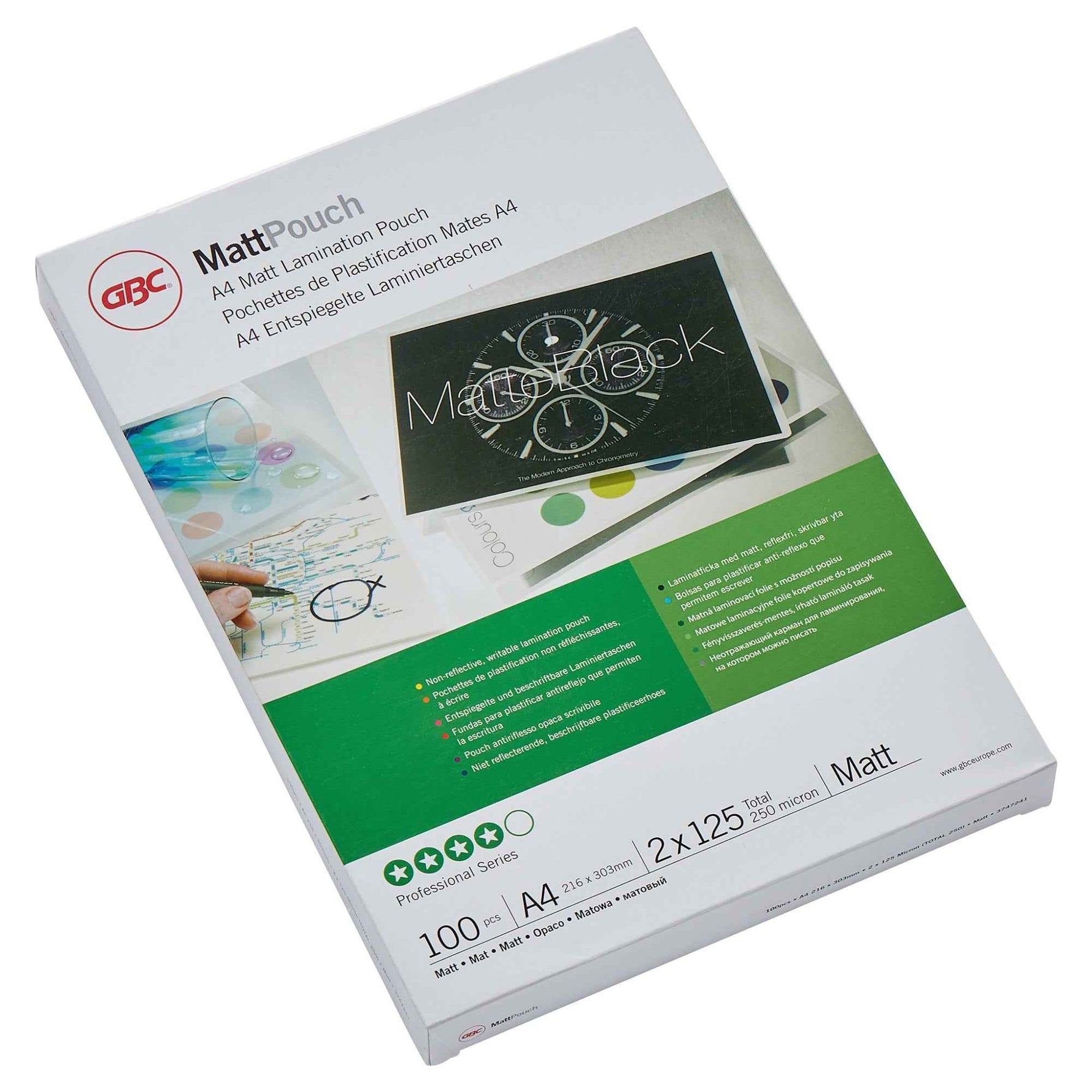 GBC® Laminierfolie Matt™Pouch DIN A4
