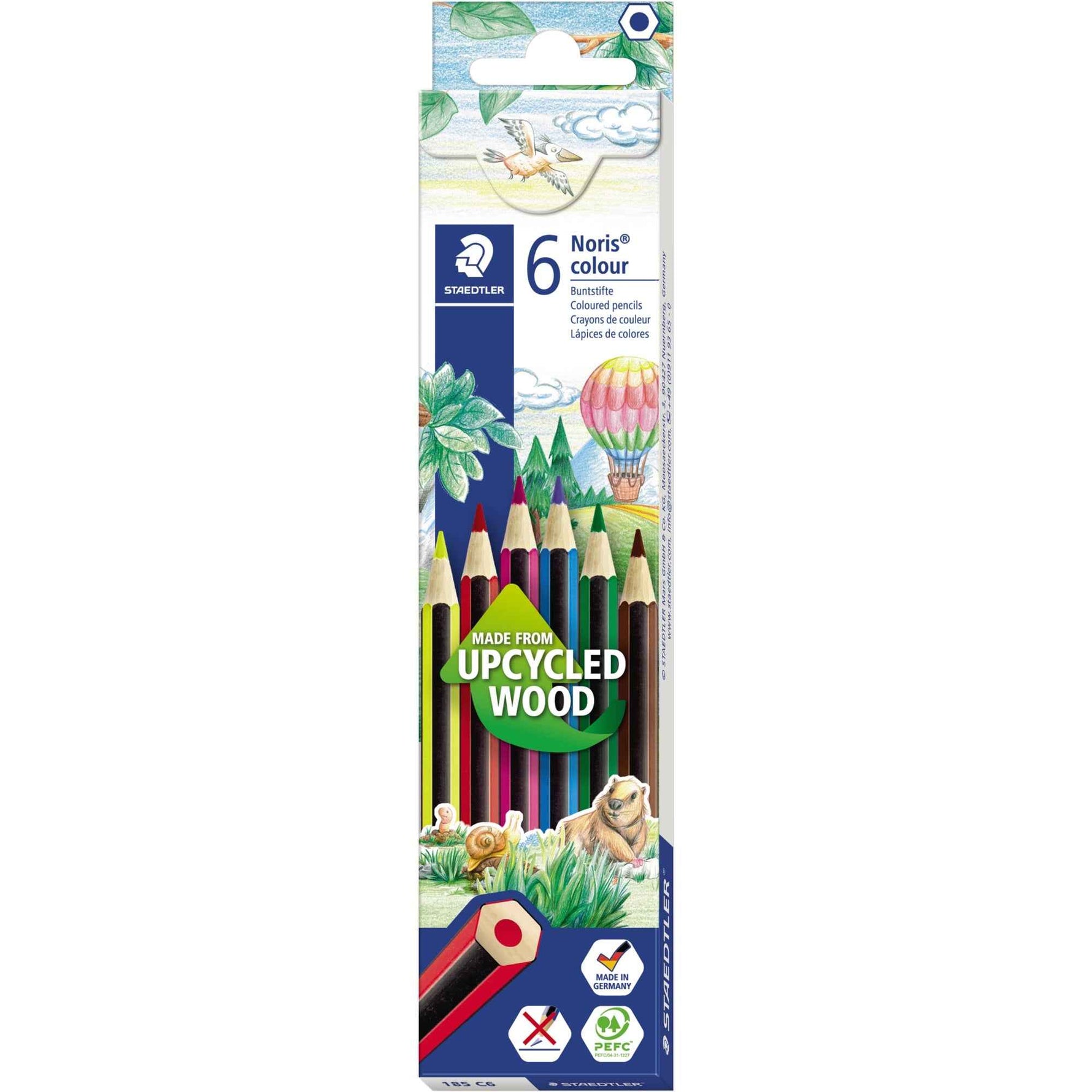STAEDTLER® Buntstift Noris® colour 185 6 St./Pack.