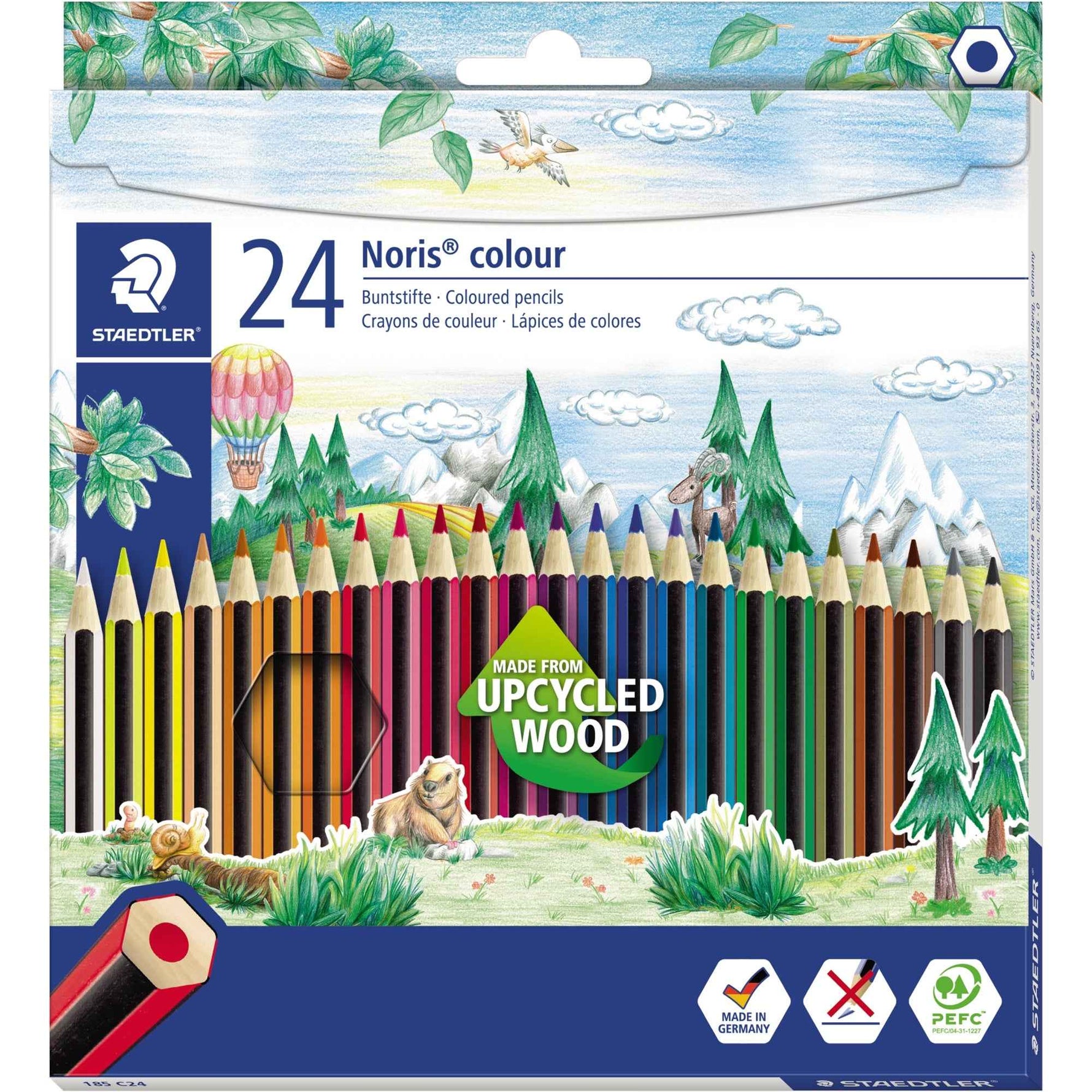 STAEDTLER® Buntstift Noris® colour 185 24 St./Pack.