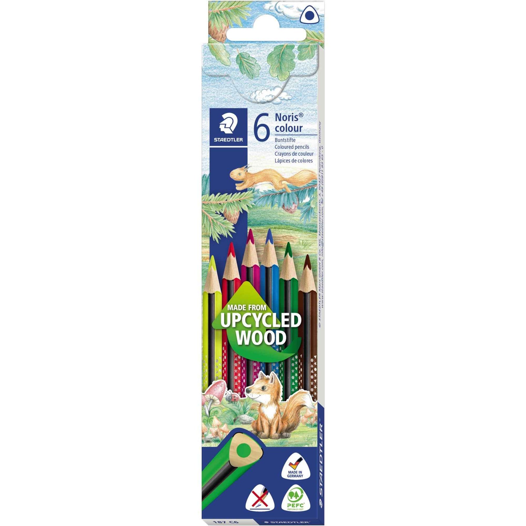STAEDTLER® Buntstift Noris® colour 187 6 St./Pack.