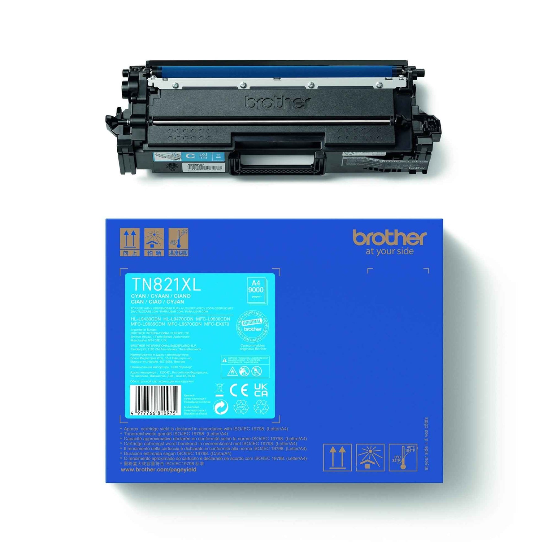 Brother Toner TN-821XLC cyan