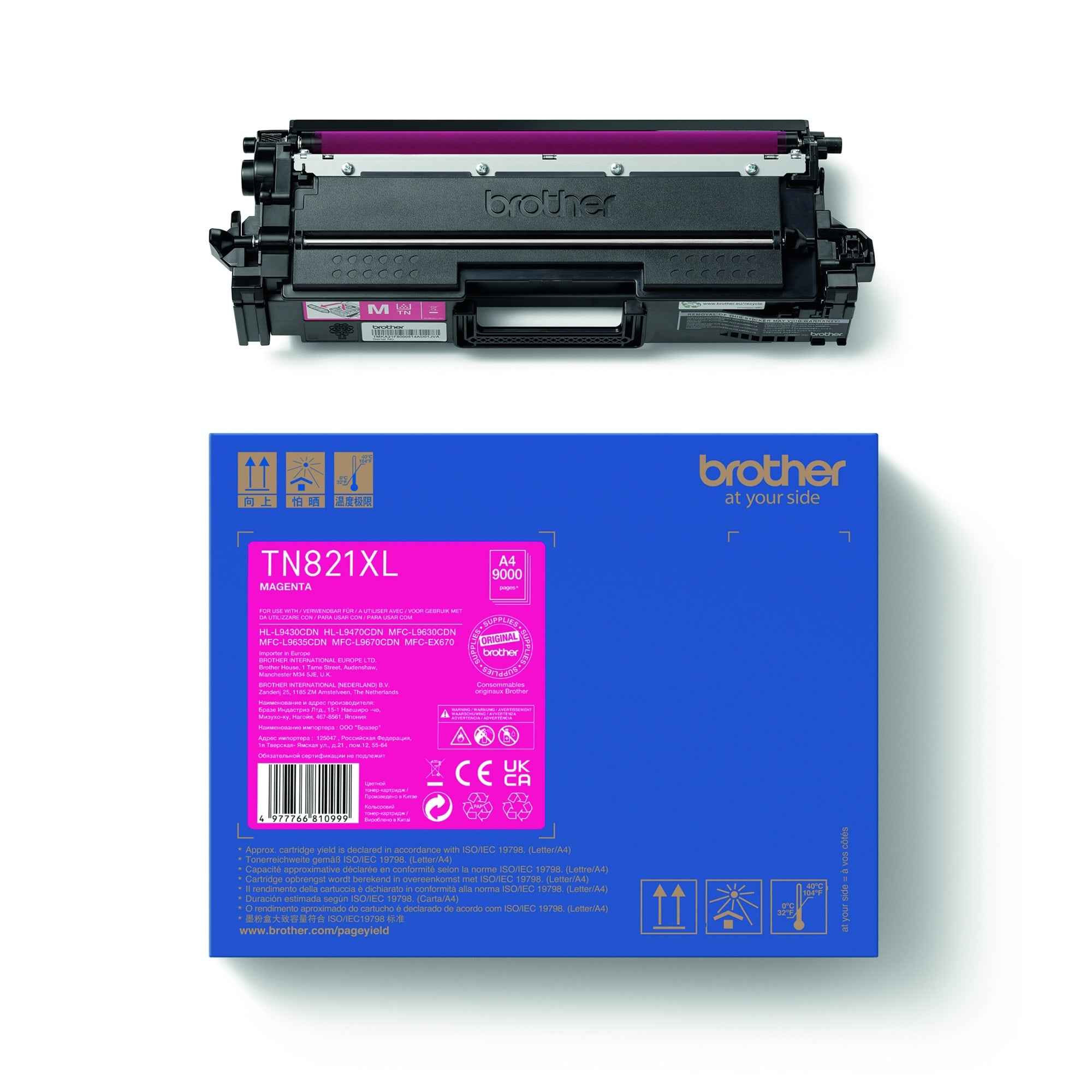 Brother Toner TN-821XLM magenta