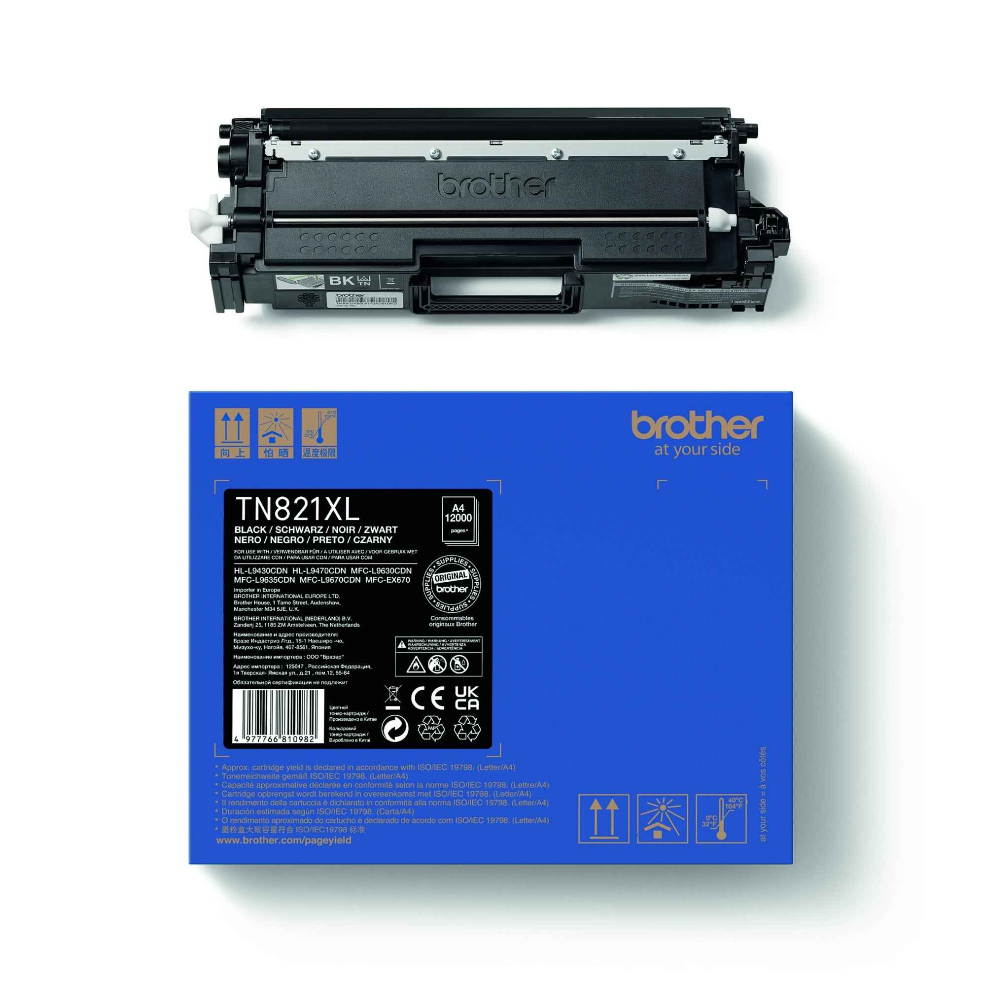 Brother Toner TN-821XLBK schwarz