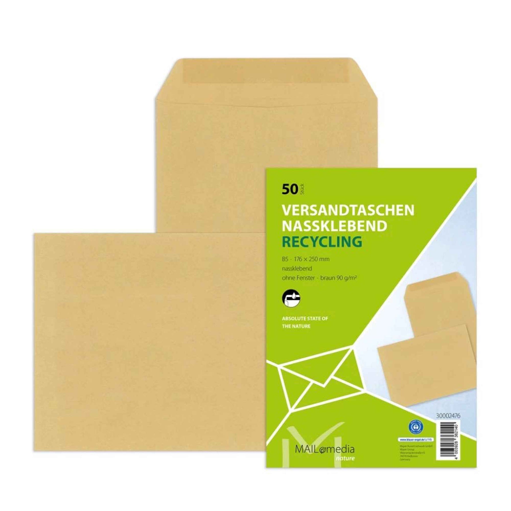 MAILmedia Versandtasche DIN B5 ohne Fenster