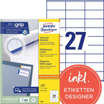 Avery Zweckform Universaletikett ultragrip 70 x 32 mm (B x H)