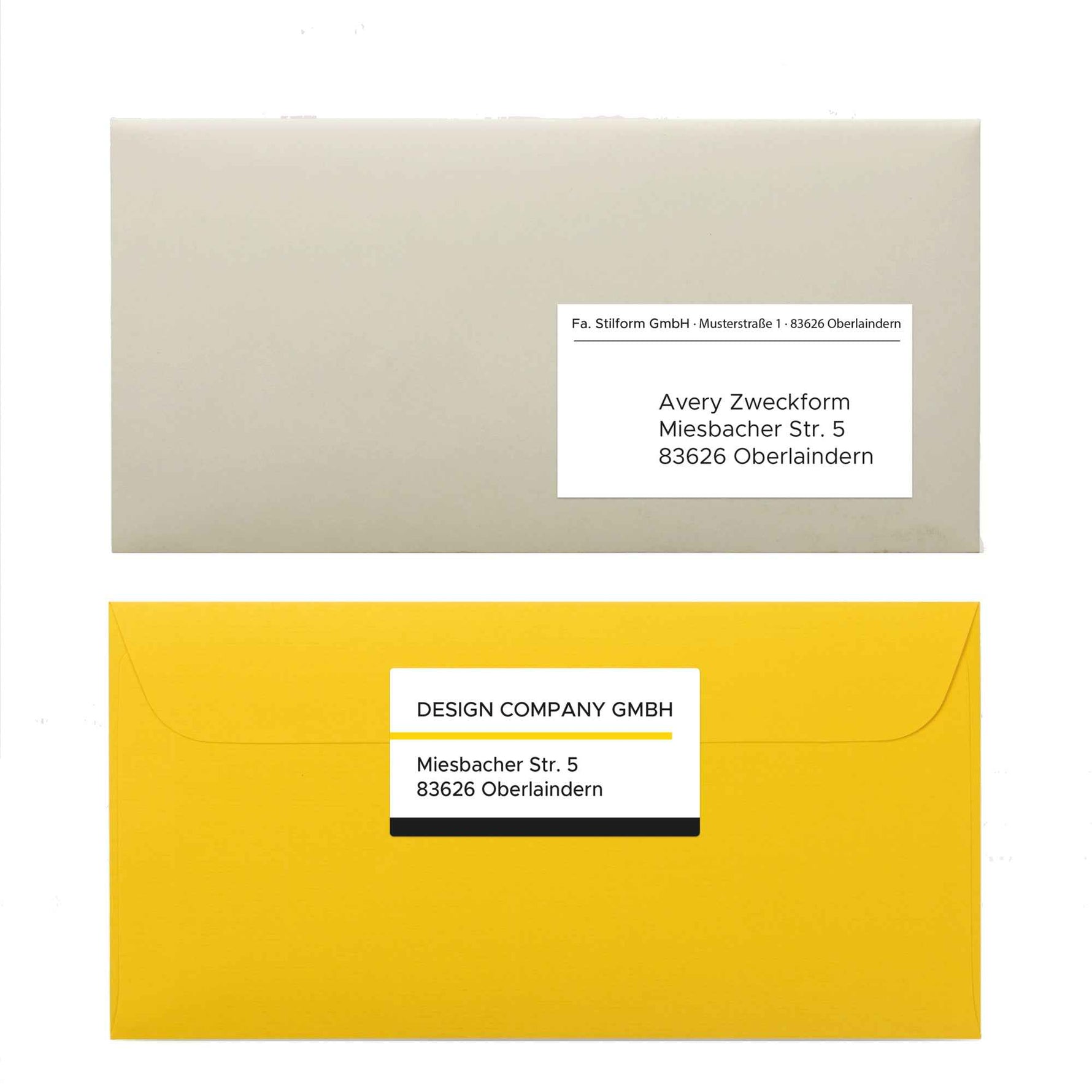 Avery Zweckform Adressetikett 28 x 89 mm (B x H) 2 x 130 Etik./Pack.