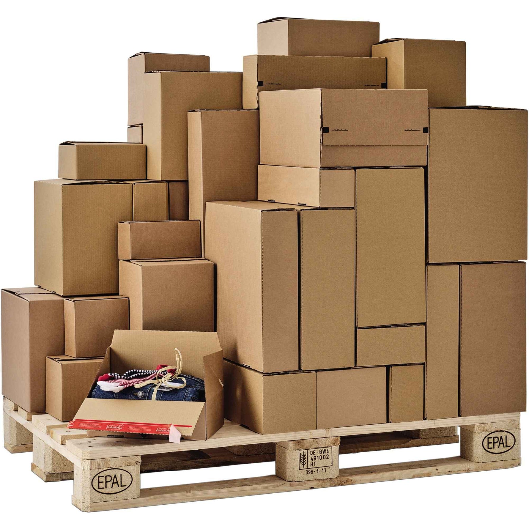 ColomPac® Versandkarton Eurobox 19,5 x 14 x 14,5 cm (B x H x T)