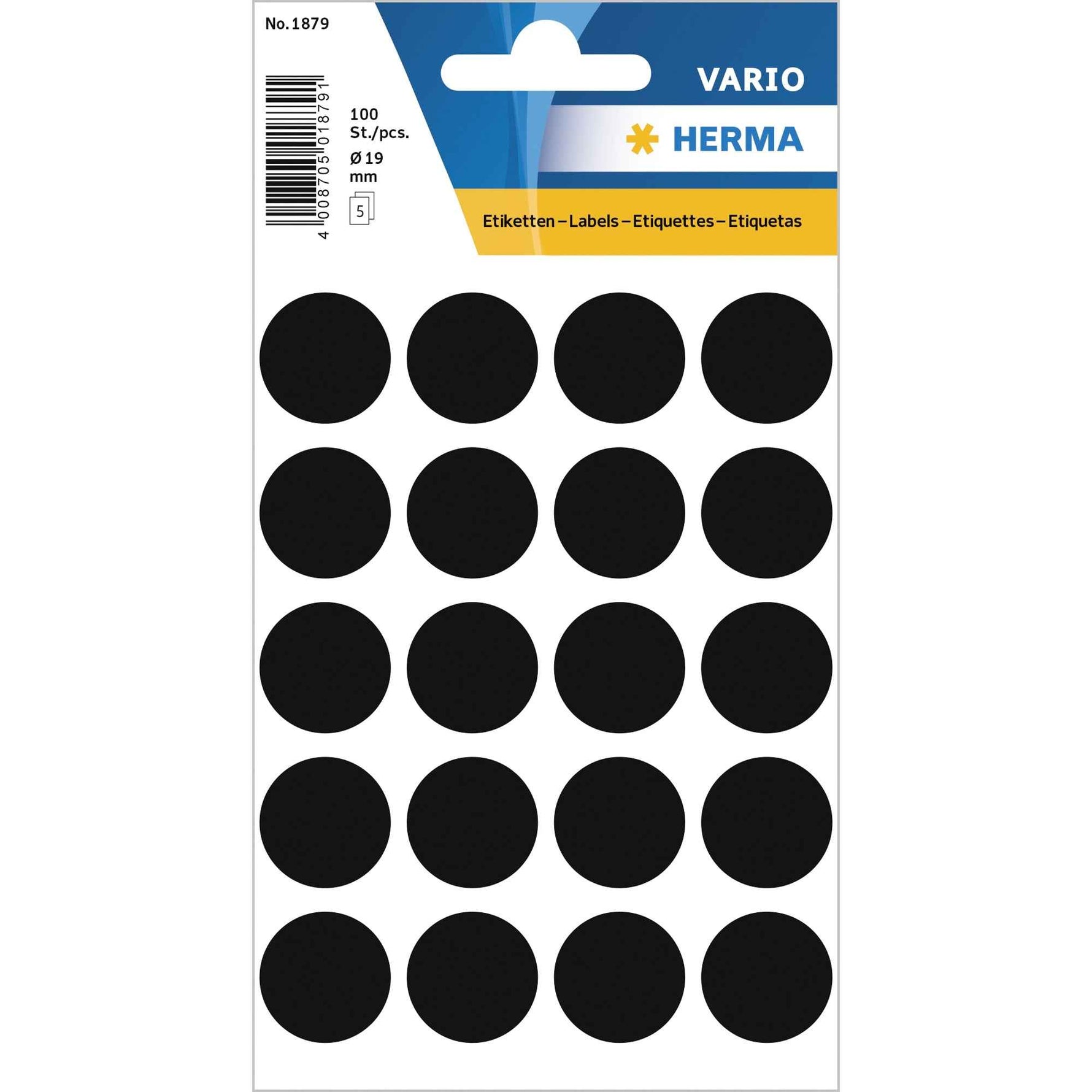 HERMA Markierungspunkt VARIO 19 mm