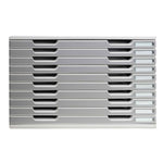 Exacompta Schubladenbox MODULO Office 10 Schubladen geschlossen DIN A3+ lichtgrau