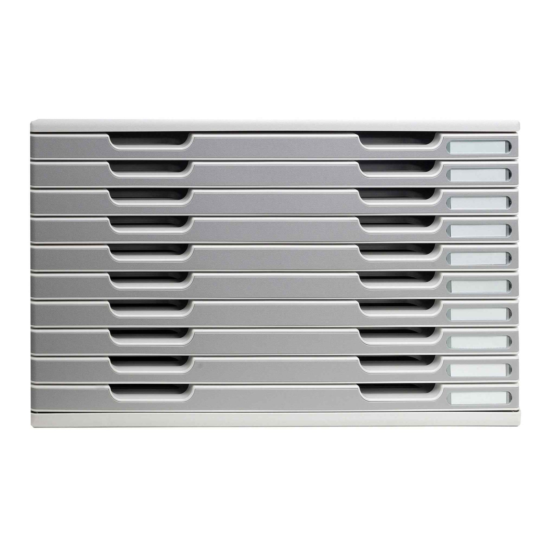Exacompta Schubladenbox MODULO Office 10 Schubladen geschlossen DIN A3+ lichtgrau