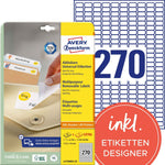 Avery Zweckform Universaletikett 17,8 x 10 mm (B x H)