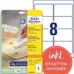 Avery Zweckform Universaletikett 96 x 63,5 mm (B x H)