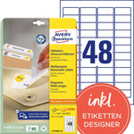 Avery Zweckform Universaletikett 45,7 x 21,2 mm (B x H)