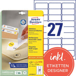 Avery Zweckform Universaletikett 63,5 x 29,6 mm (B x H)