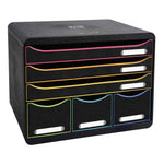 Exacompta Schubladenbox STORE-BOX Maxi Black Office