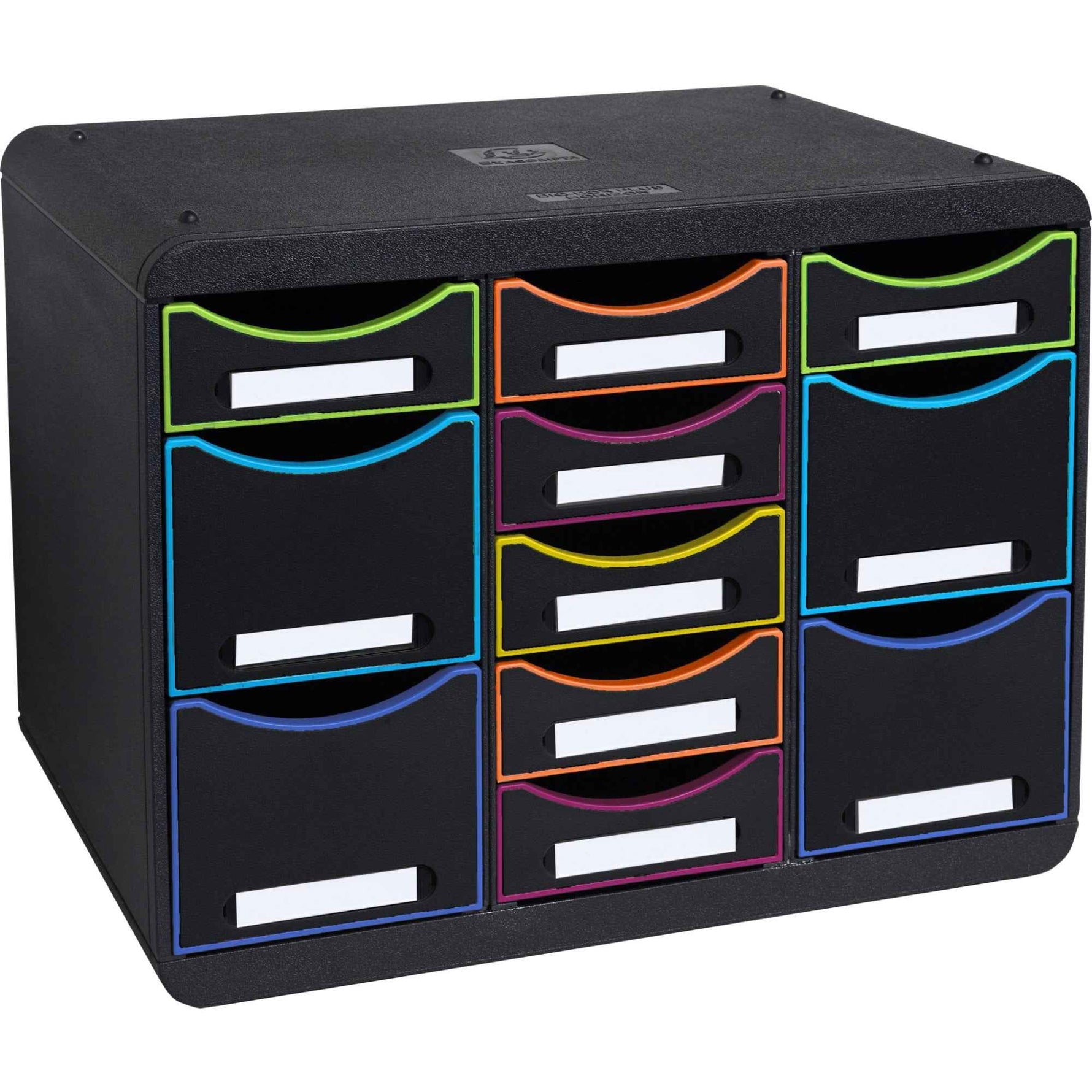 Exacompta Schubladenbox STORE-BOX Multi Black Office schwarz