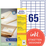 Avery Zweckform Universaletikett Recycling 38 x 21,2 mm (B x H)