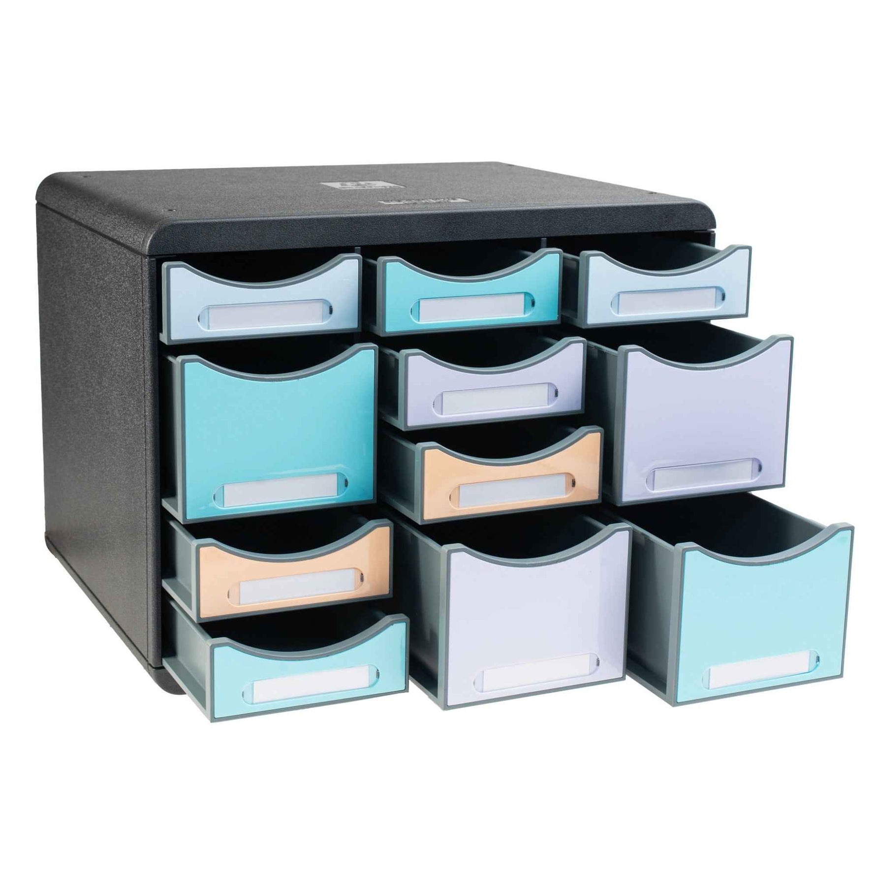 Exacompta Schubladenbox STORE-BOX Multi Aquarel schwarz