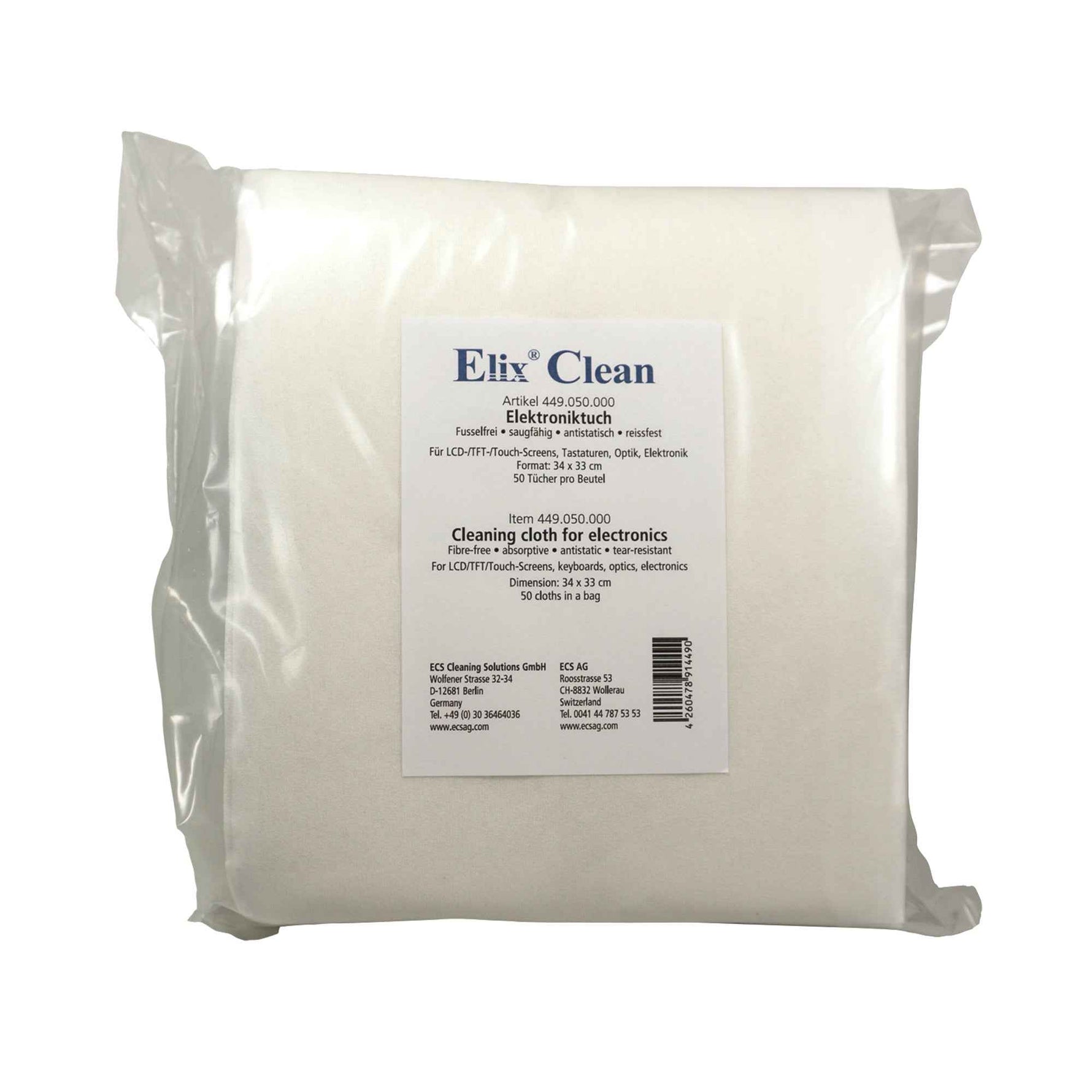 Elix Clean Reinigungstuch ElixClean trocken