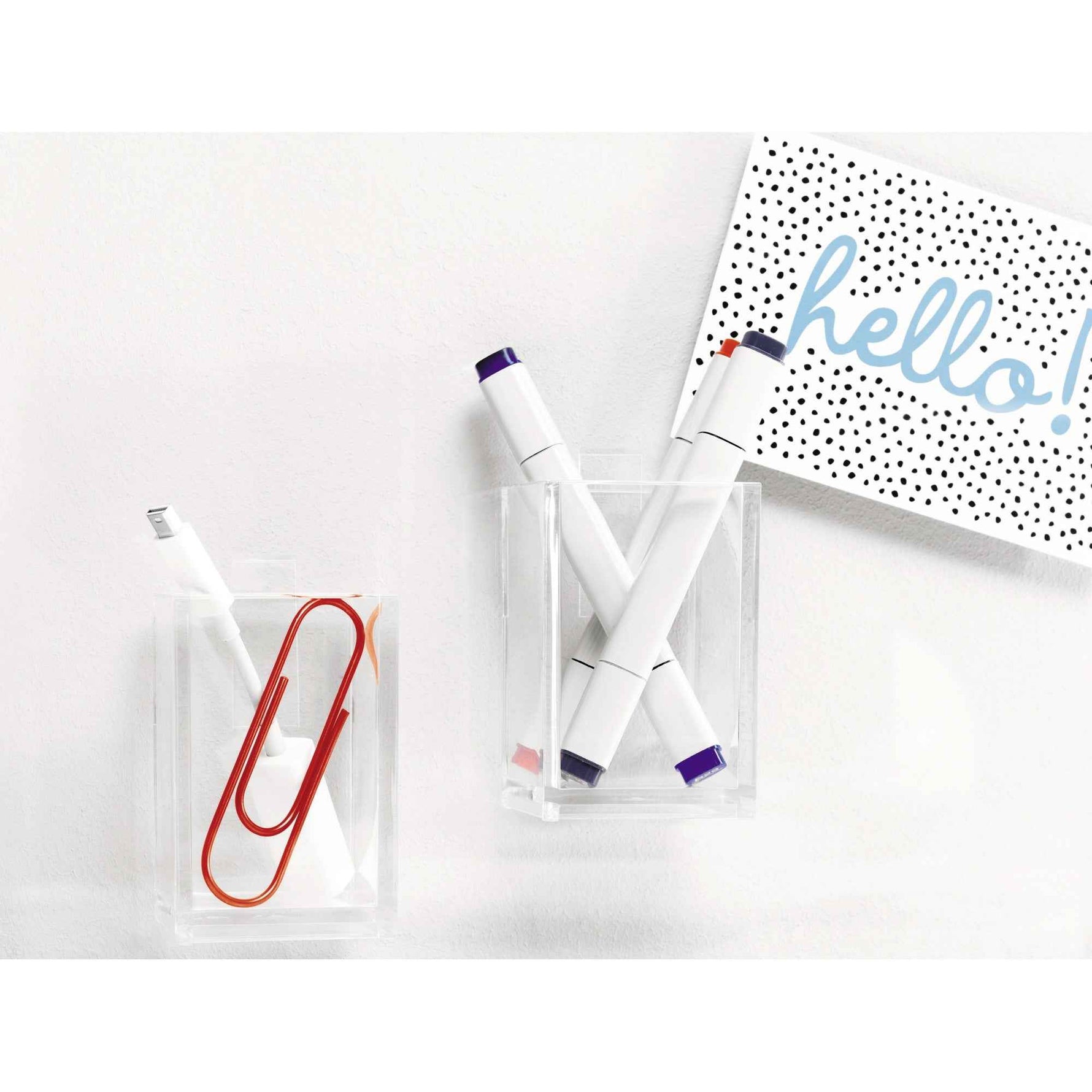 tesa® Klebepad Powerstrips® transparent Large