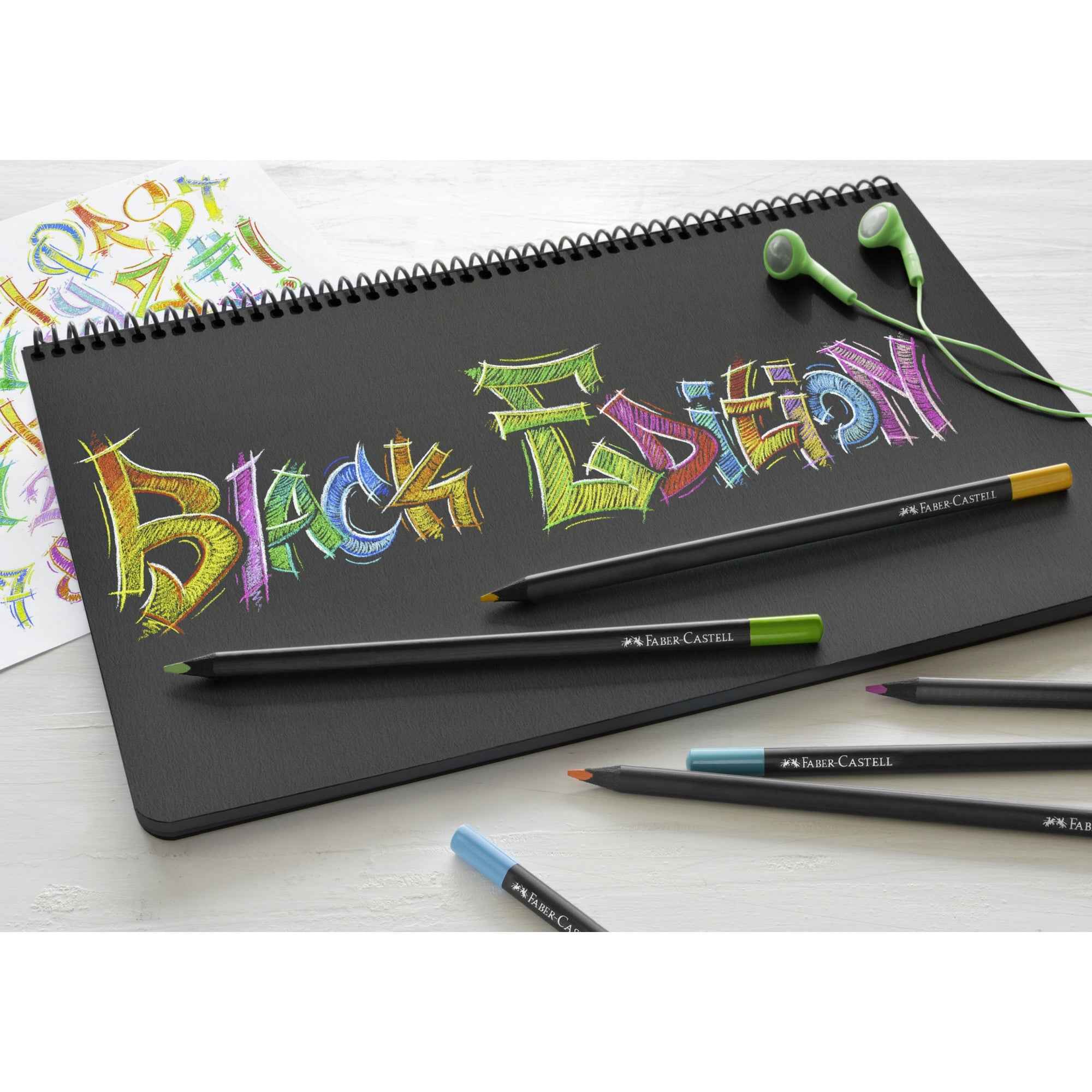 Faber-Castell Buntstift Black Edition 12 St./Pack.