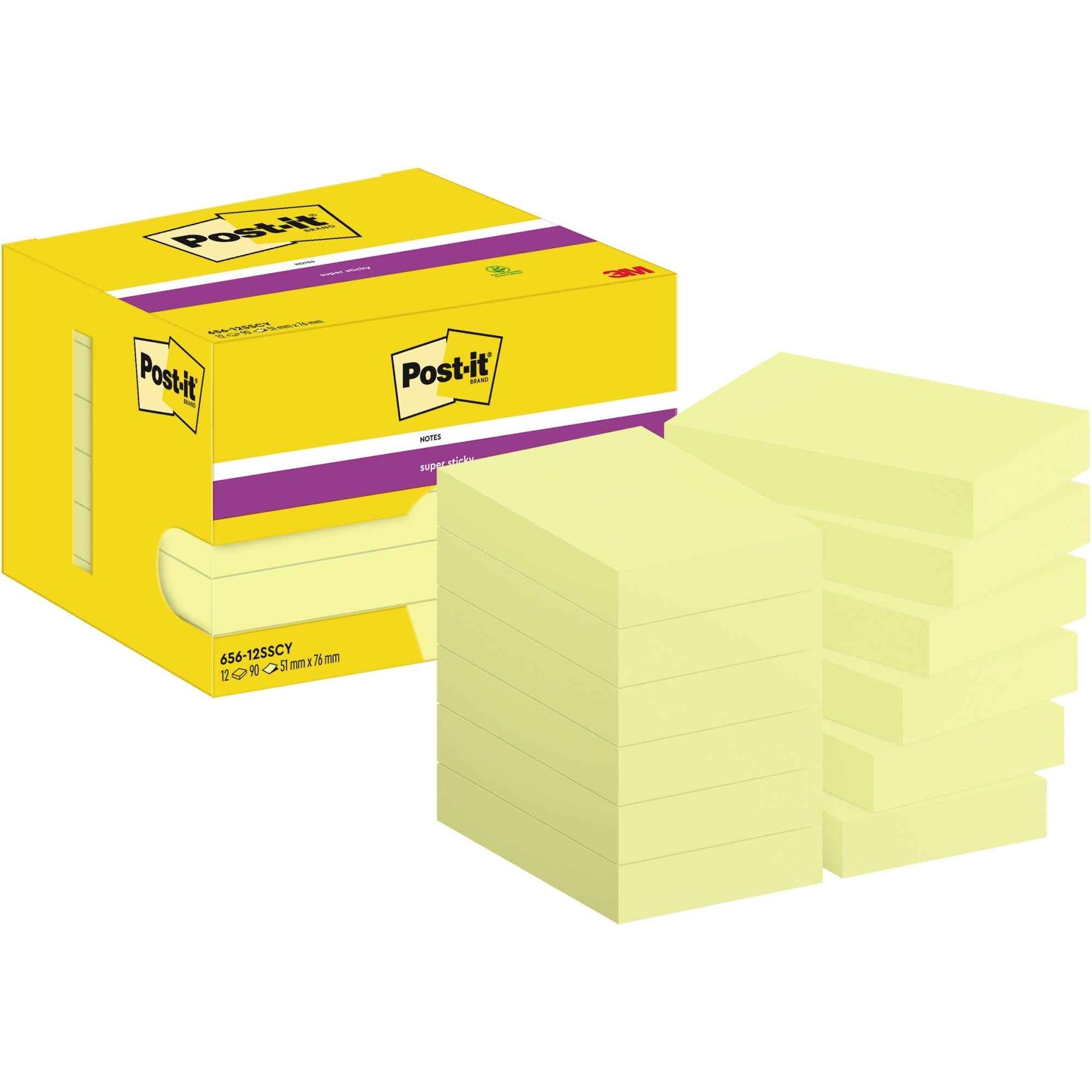 Post-it® Haftnotiz Super Sticky Notes