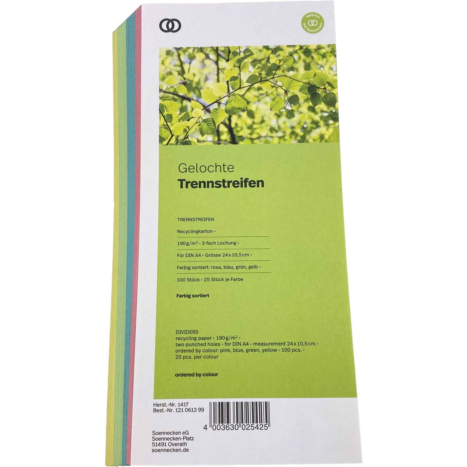 Soennecken Trennstreifen oeco